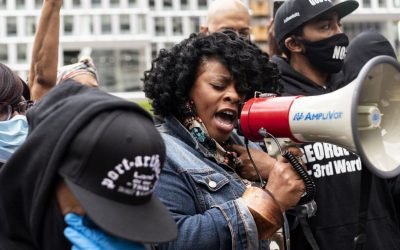 Activistas afroamericanos y latinos se unen en un llamado al cambio