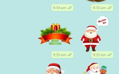 WhatsApp agrega pegatinas de Feliz Navidad: cómo encontrar, compartir con amigos y familiares