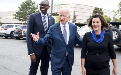Joe Biden elige a la gobernadora de Michigan como vicepresidenta del Partido Demócrata