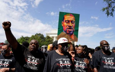La familia de George Floyd visita la Casa Blanca en el aniversario de su muerte